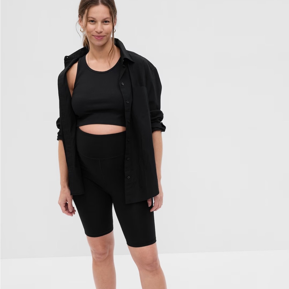 Gap maternity bike shorts